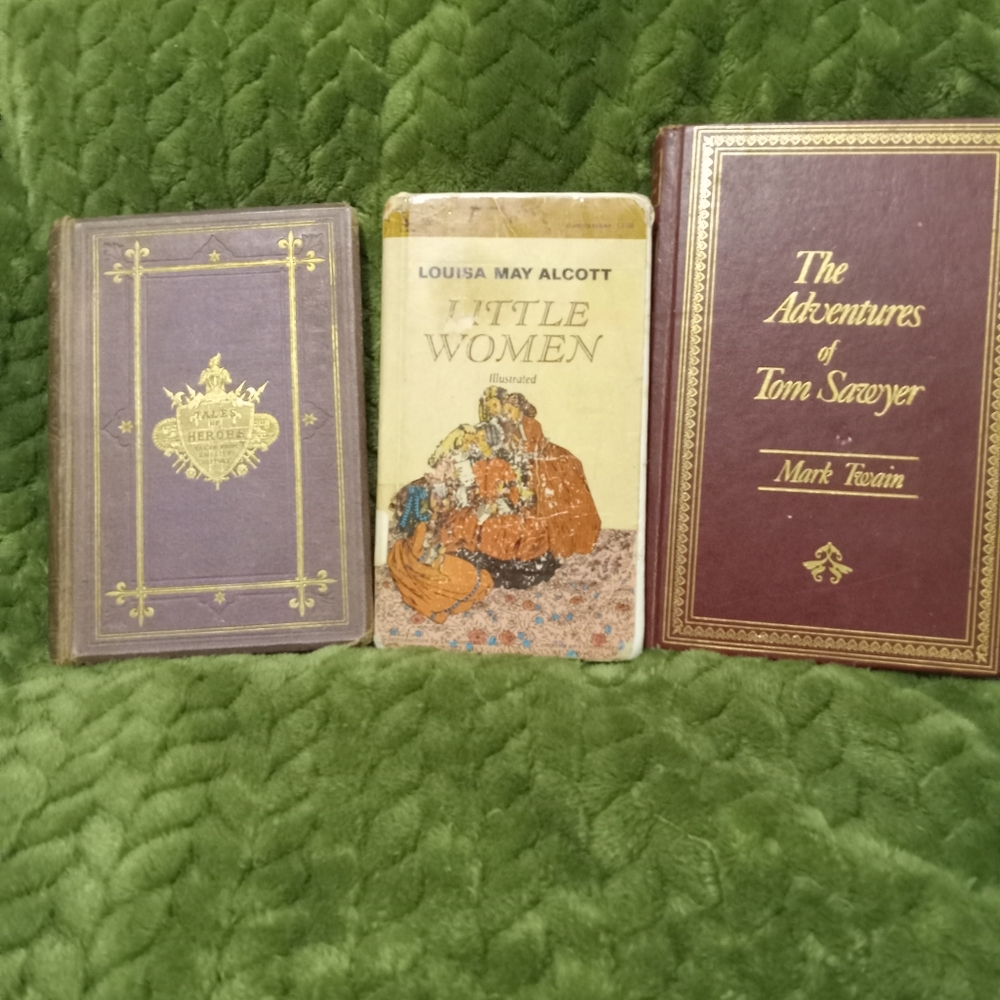 Collector antique hardback books